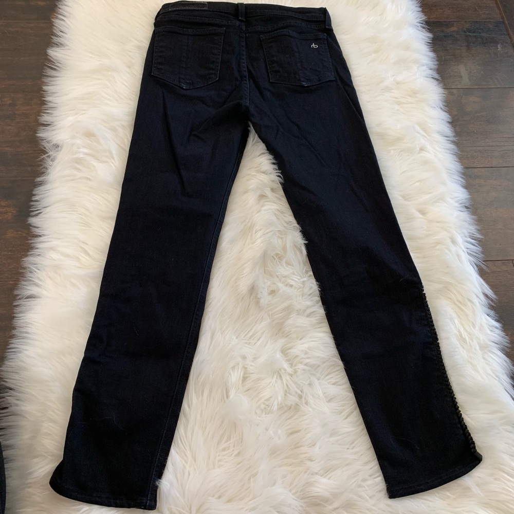 Rag & Bone Justine Crop Coal Braid - image 8